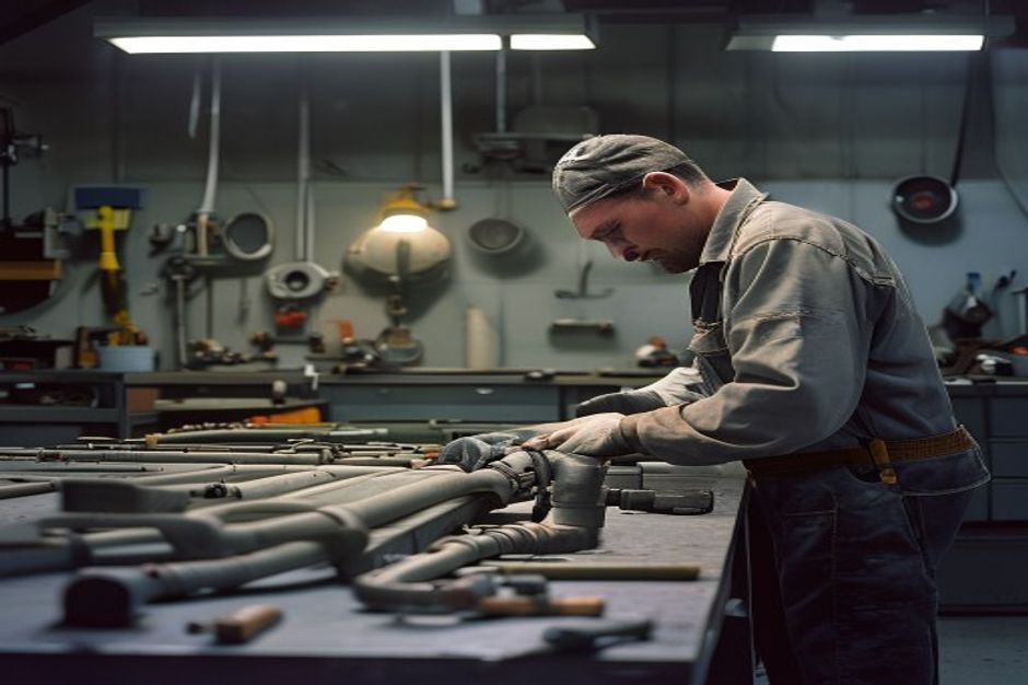 Commercial mechanical installation