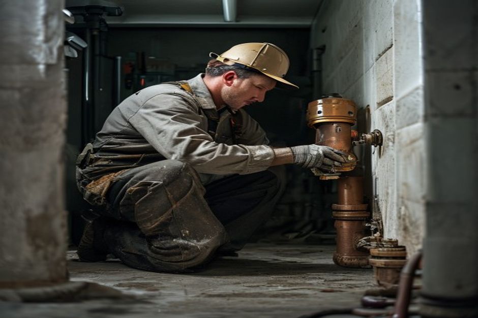 Plumbing — pipes, fixtures, and leak repair